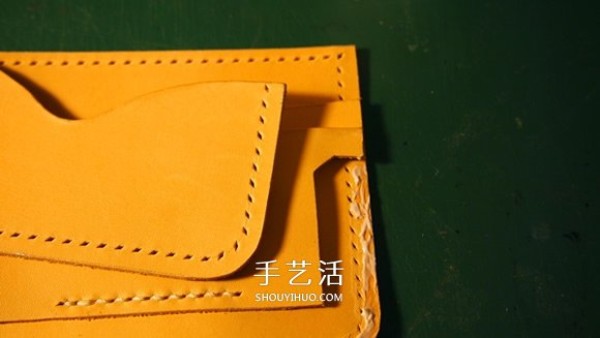 The most detailed leather art tutorial teaches you how to make a cowhide wallet step by step