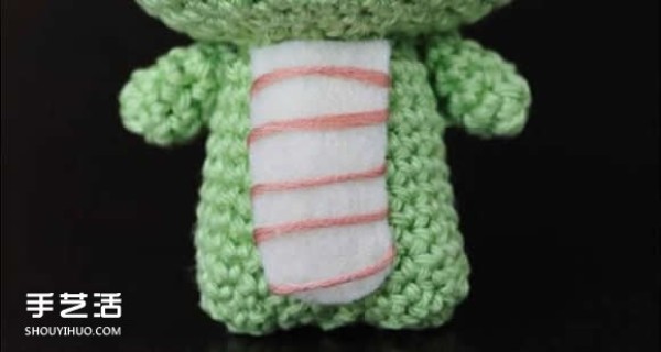 Knitting to make cute little dragons with crochet DIY