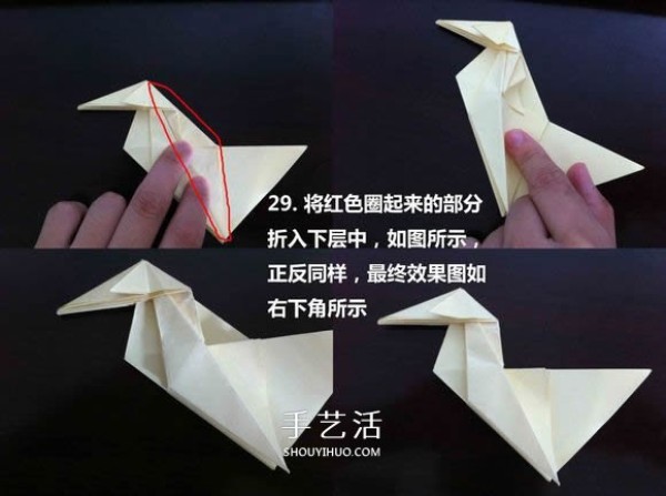 Roman Diaz Unicorn Origami Illustration Step by Step