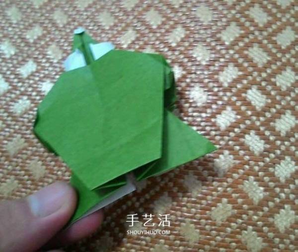 Santa Claus Origami Steps Illustrated How to Fold Paper Santa Claus