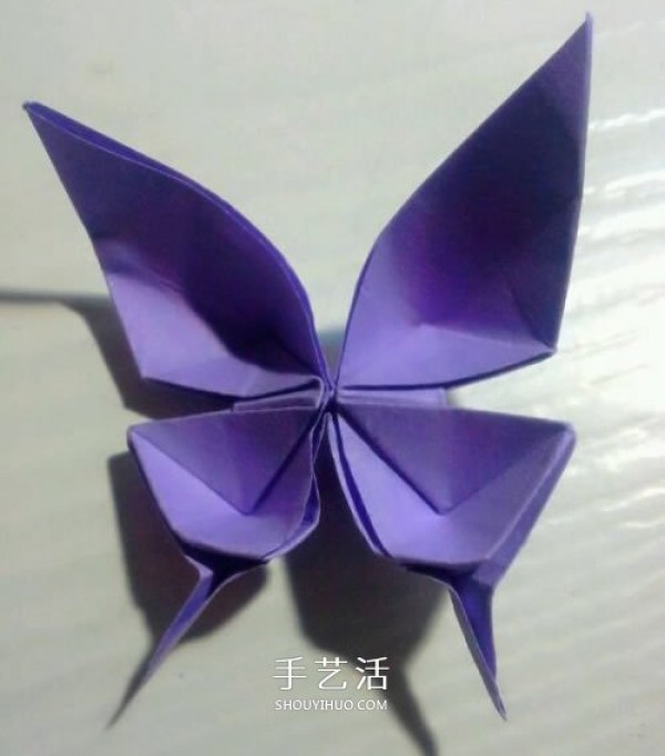 Origami Butterfly Illustrated Tutorial How to Fold a Handmade Papilio Butterfly Step by Step