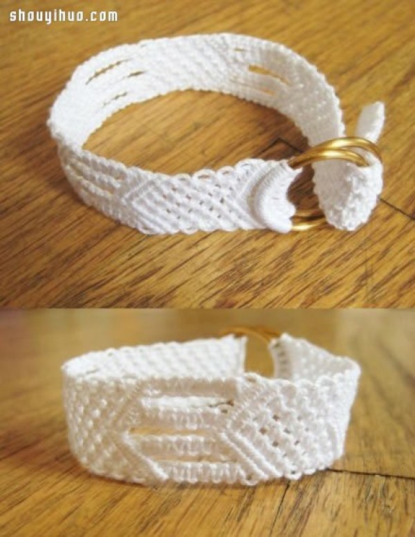 A DIY graphic tutorial on how to braid a beautiful braided bracelet