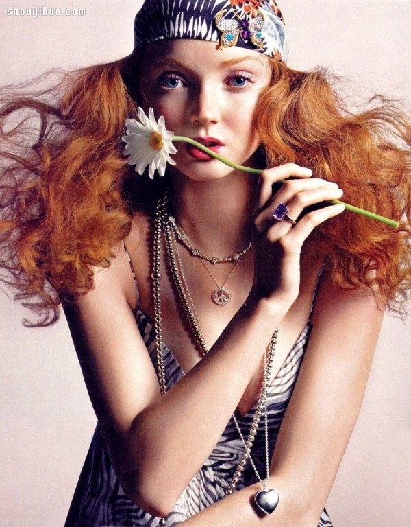 Red hair is king! 8 glamorous red-haired models on the runway Supermodel