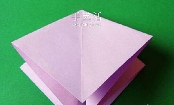 How to fold a rose lily gift box origami perfect Valentines Day packaging box