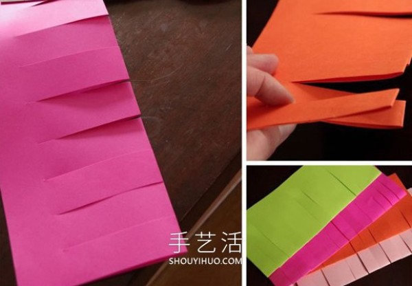 Tutorial on how to make simple and beautiful paper lanterns by hand