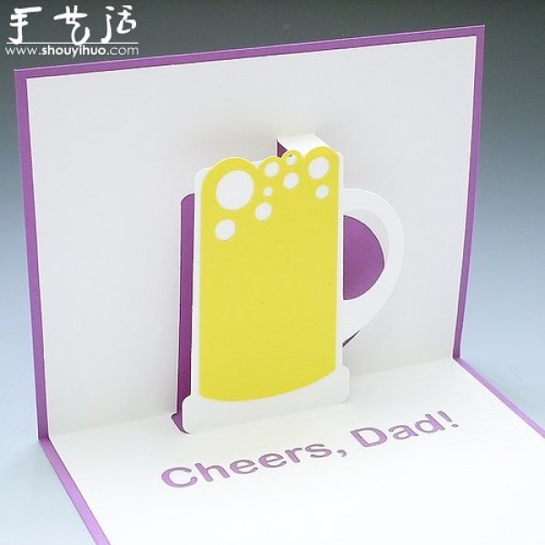 Appreciation of exquisite three-dimensional greeting card works