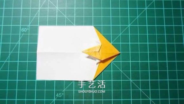 How to make a realistic goat origami with hand-made origami 3D goat illustration