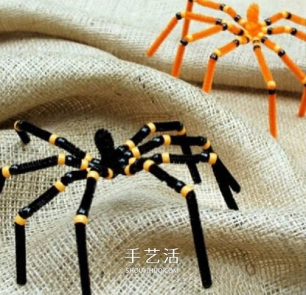 Halloween Handmade Collection of Simple Kindergarten Halloween Works