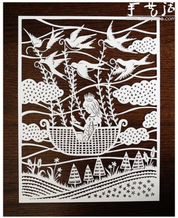 Appreciation of Sarah Trumbauer paper-cut patterns