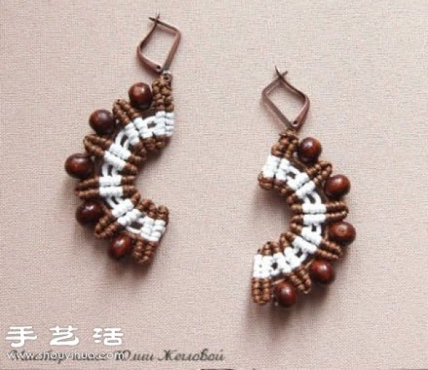 Hand-woven and beaded ethnic-style earrings/pendants/hanging ornaments