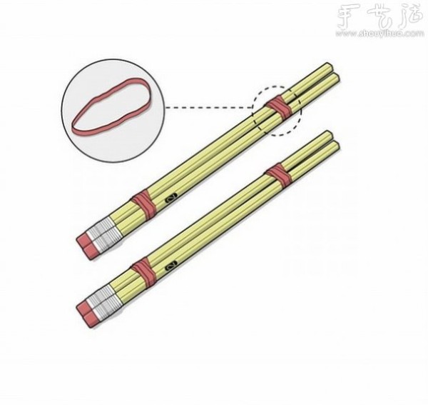 How to make a toy crossbow that shoots rubber by hand