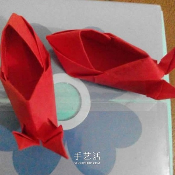 How to Origami Rabbit Shoes Process of Handmade Rabbit Shoes