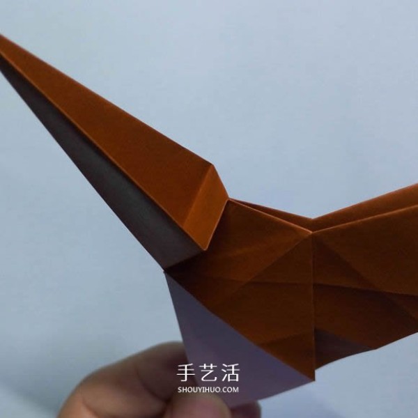 How to fold an origami hen with illustrations and steps of folding a hen