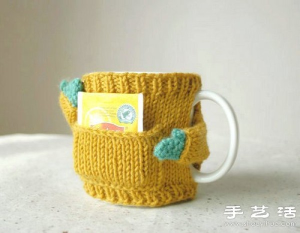 Super cute hand knitted cup covers make life so beautiful