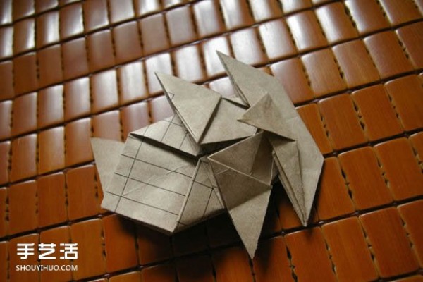 Mabona Rhino Origami Tutorial, Mabona Rhino Origami Illustrations