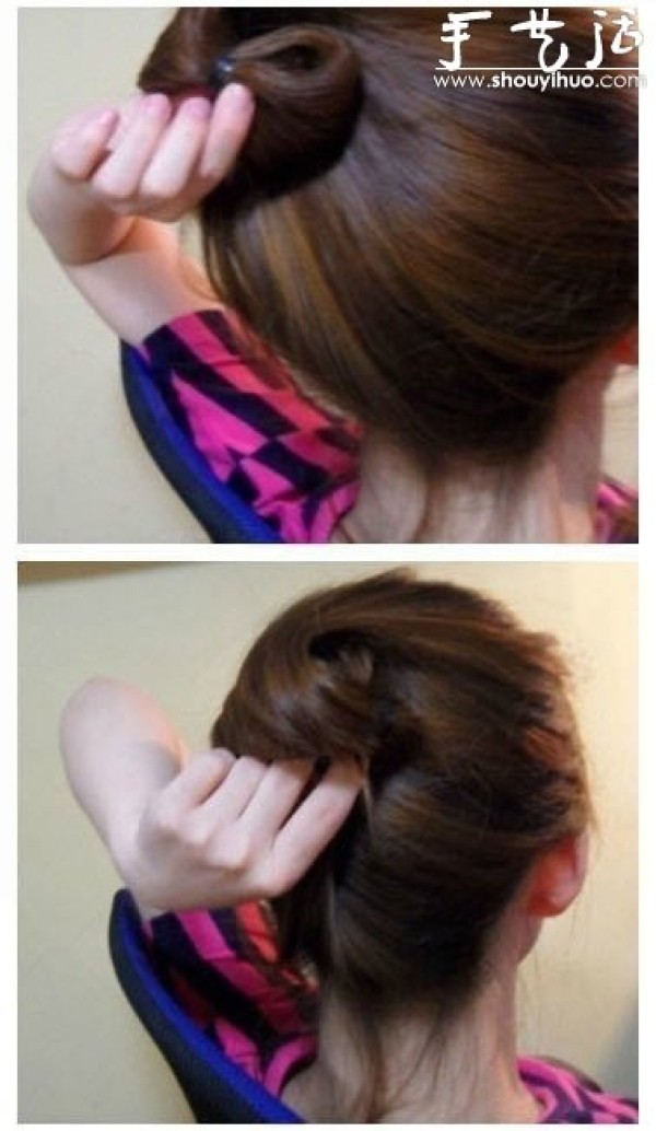 How to do a simple bun hair, a simple bun hair tutorial