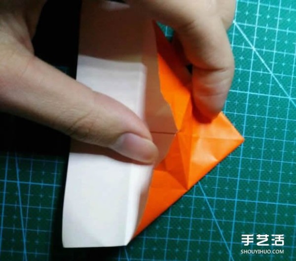 How to make an origami kingfisher with detailed instructions on how to fold a kingfisher