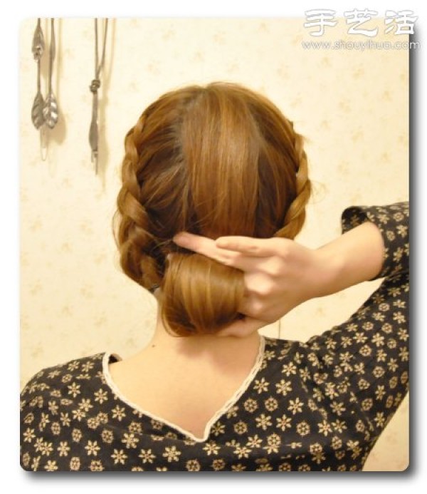 Korean Elegant and Gentle Braided Hair DIY Tutorial