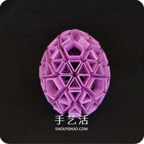 Beautiful! Snapology egg origami method illustrated tutorial