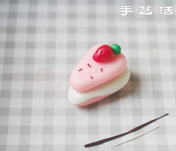 Exquisite mini handmade dessert soft clay making illustrated tutorial