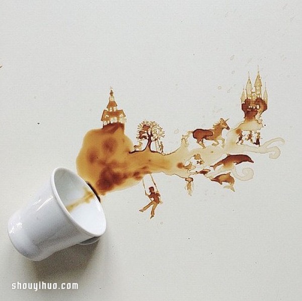 Appreciation of Giulia Bernardellis coffee paintings