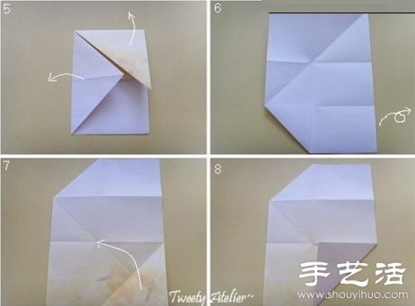 Beautiful homemade greeting card with leaf decoration