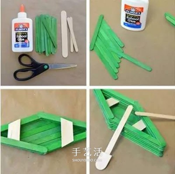 How to make a boat with ice cream sticks in 3 simple ways to make a toy boat