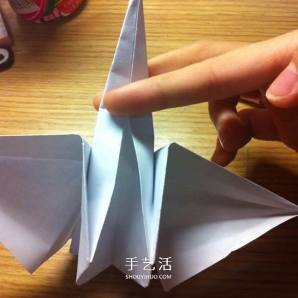 How to fold a thousand paper crane storage box into origami into a thousand paper crane storage box