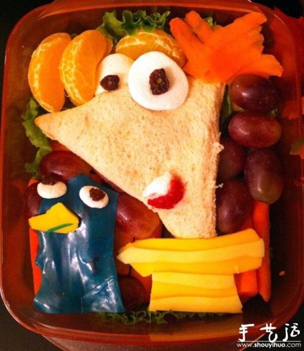 Cartoon Bento