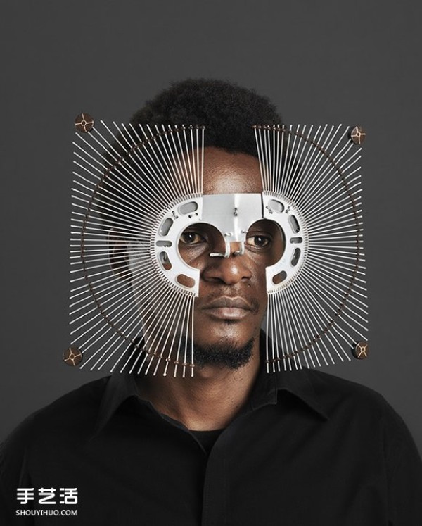 Its so avant-garde that its dazzling! See the discarded glasses of Kenyan artist