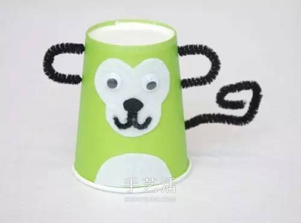 Creative paper cup handmade pictures, use paper cups to make cute little animals