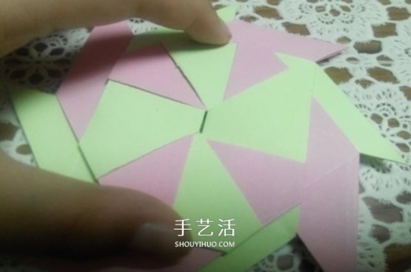 How to fold an octagonal dart, illustrated by a ninjas octagonal darts