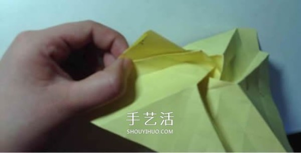 The original folding method of Weiwei Rose, detailed origami rose process steps