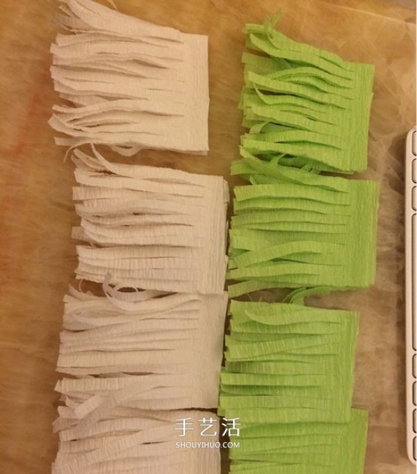 How to make chrysanthemums with crepe paper and make chrysanthemums from crepe paper for Double Ninth Festival