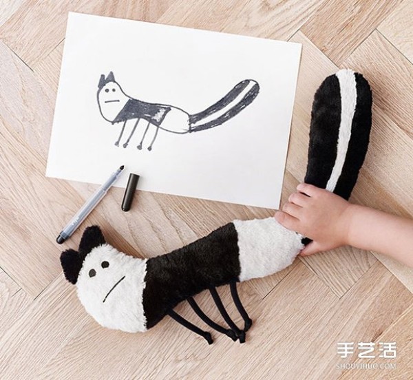 Imagine it come true! IKEA turns childrens drawings into plush toys