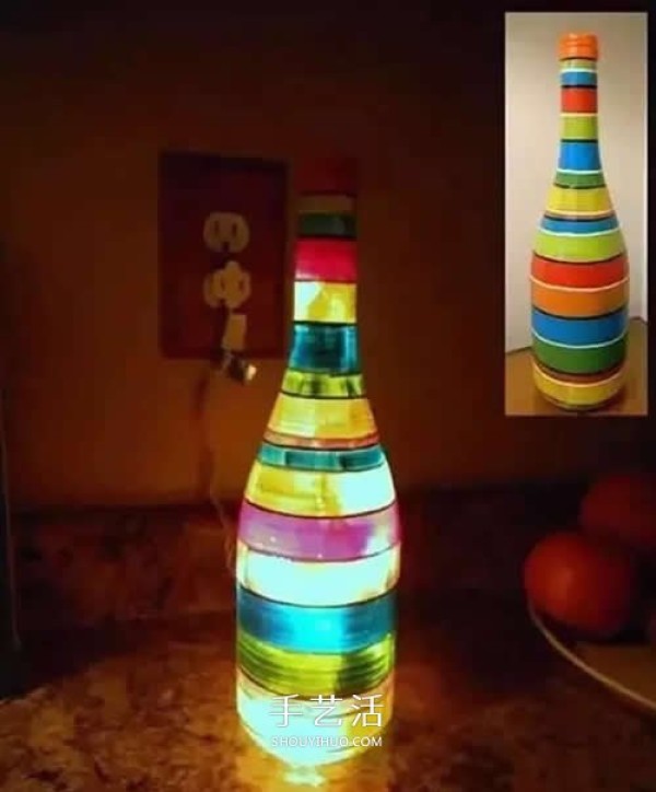 Wine bottle renovation ideas! Are you still willing to throw away household garbage? 