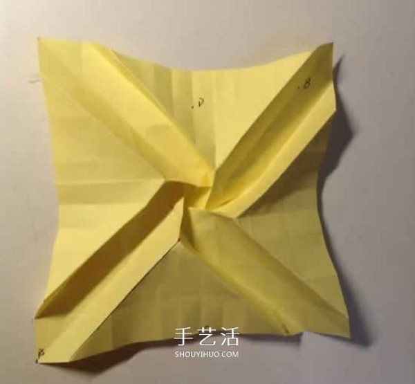 The original folding method of Weiwei Rose, detailed origami rose process steps