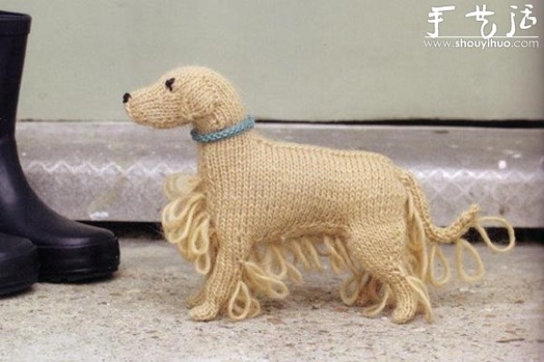 Knitted dogs, realistic and fun~