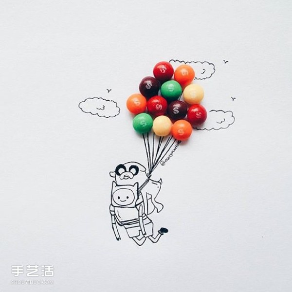 My childhood favorite snacks creative DIY, surprising and funny illustrations