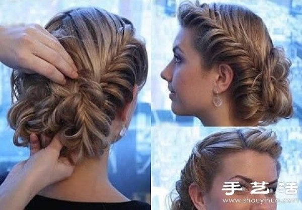 DIY Classical and Elegant Braided Hairstyle