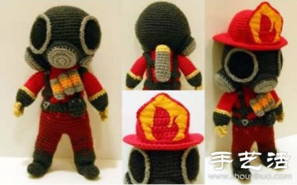 Super cute cartoon knitted works