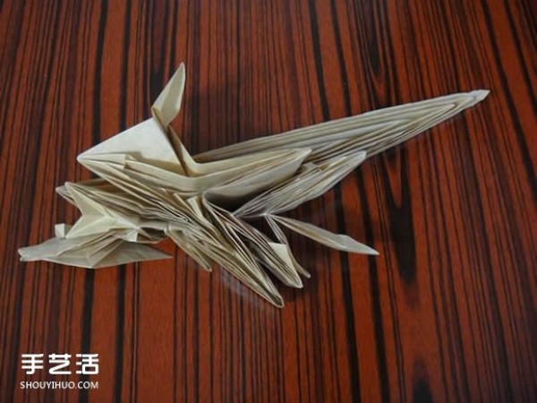 Shagugan no Shana origami illustration anime character Shana origami tutorial