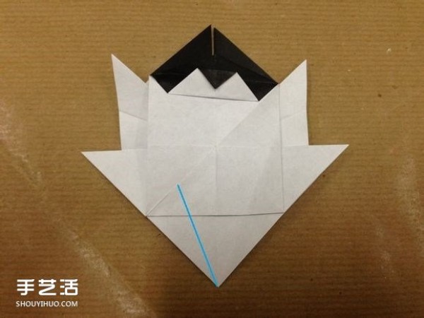 Small animal origami step-by-step diagram, using paper to fold small animals, illustrated method