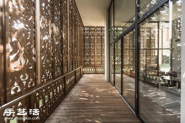 Beautiful Chinese-style private villa decoration design in the Austrian countryside