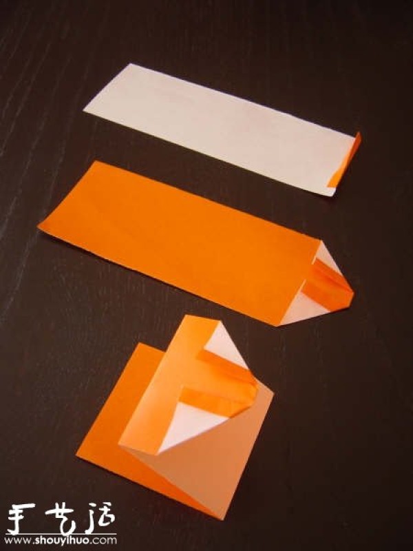 Japanese napkin origami method