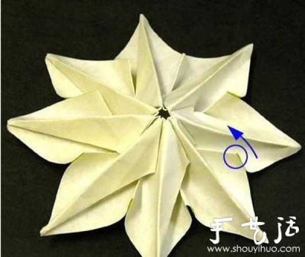 Origami Sunflower Lucky Sunflower Origami Tutorial