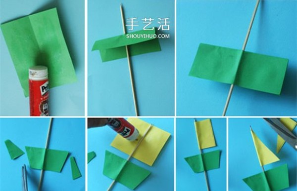 How to make a sailing toy by hand so that it can sail on the sea