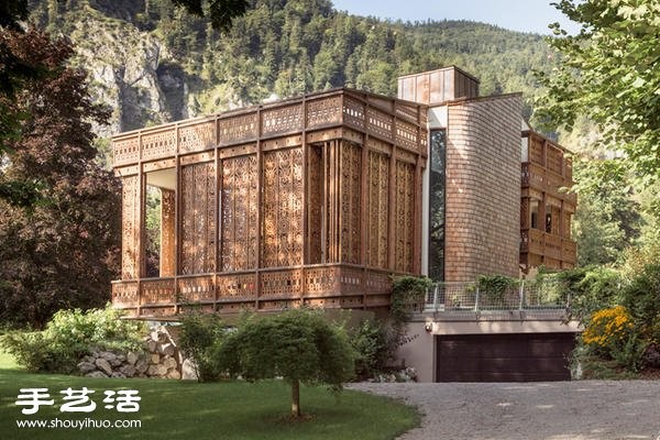 Beautiful Chinese-style private villa decoration design in the Austrian countryside