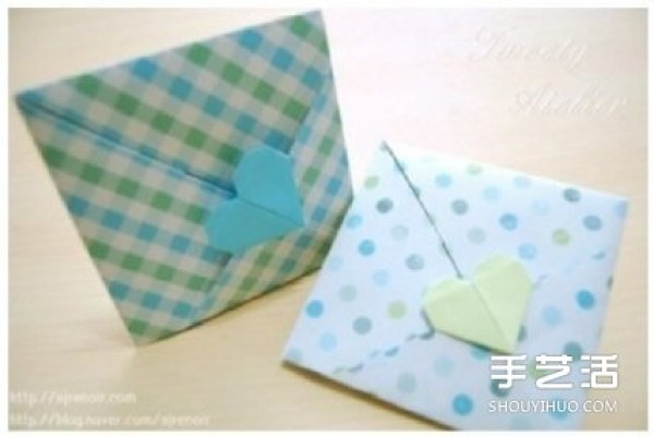 How to Origami Love Letters, Illustrated Tutorial on How to Fold Handmade Romantic Love Letters