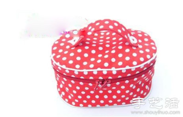 Detailed illustrated tutorial on homemade cosmetic bag/storage bag